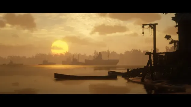 RDR 2 Lake Side HD טפט