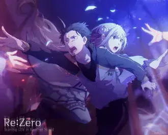 Re: Zero - 나츠키 스바루와 에밀리아 HD 배경화면