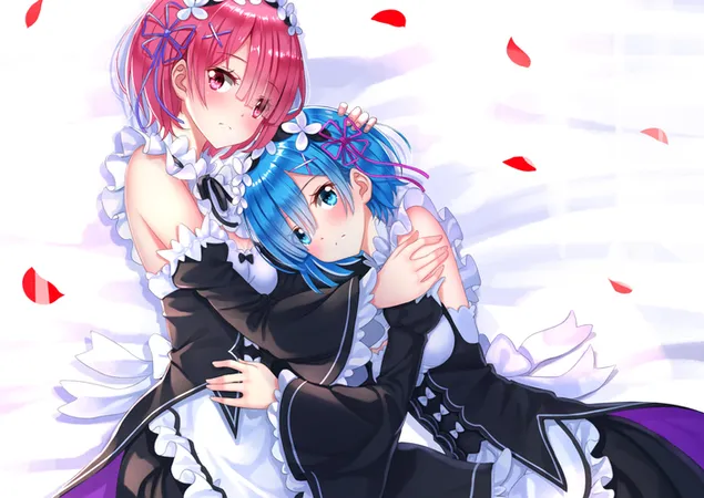 Re:Zero - Ram & Rem HD wallpaper download