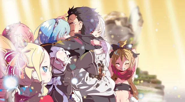 Re: Zero - ReUnion HD kertas dinding