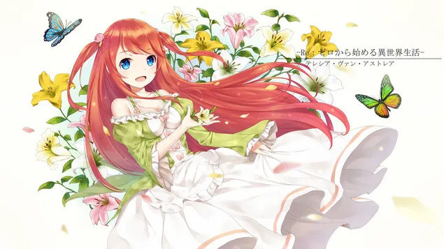 Re:ZERO -Memulakan Kehidupan di Dunia Lain | Thearesia Van Astrea 2K kertas dinding