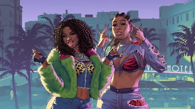 Real Dimez from GTA VI 4K wallpaper