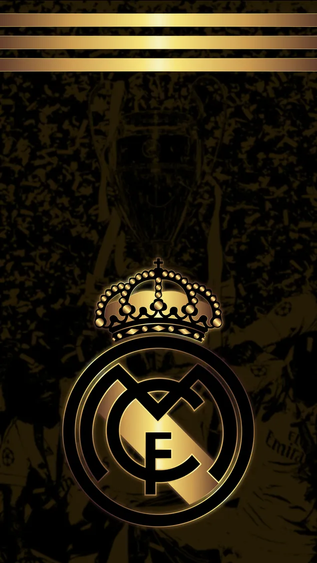 Desain logo tim klub sepak bola Real Madrid unduhan