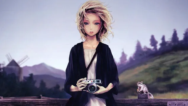 realistinen anime tytto lataa