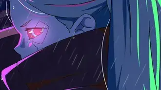 rebekka krupnym planom iz anime cyberpunk: edgerunners netflix skachat'