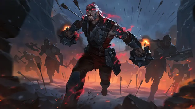 Reborn Grenadier (Legends of Runeterra) - League of Legends (LOL) 4K خلفية