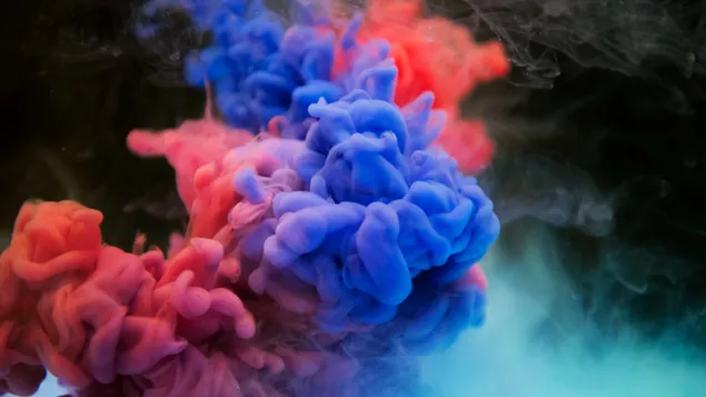 Red and blue smoke download