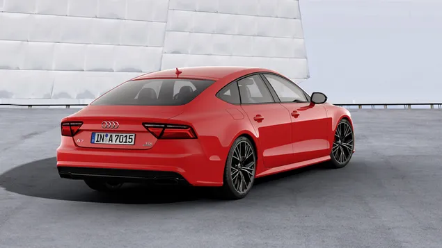 Páipéar balla Dearg Audi A74K