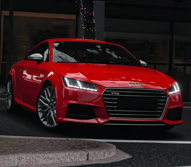 Audi TT rojo descargar