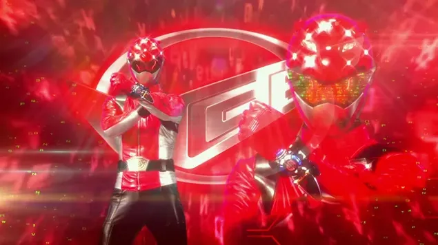 Rode Beest Morpher Ranger HD achtergrond
