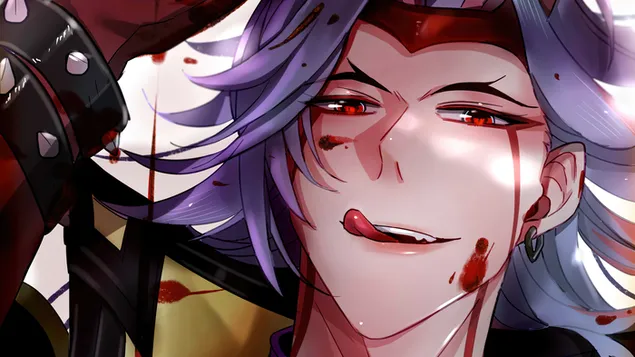 紅眼'Arataki Itto' - Genshin Impact [動漫電子遊戲] 4K 壁紙