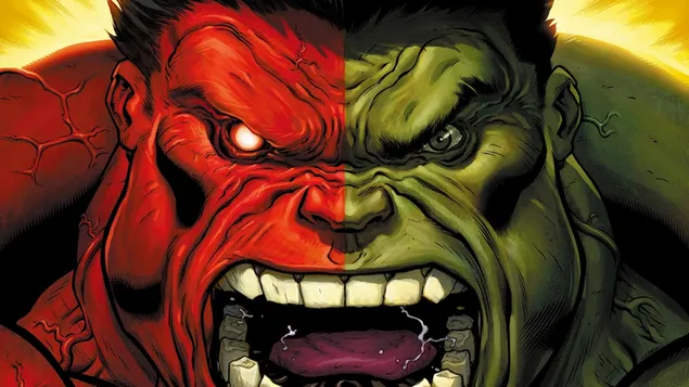 Red Hulk & The Hulk