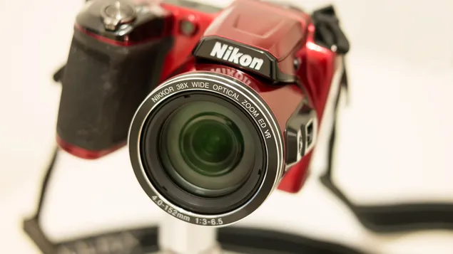 Red Nikon Camera download
