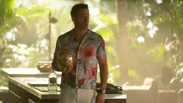 ประกาศสีแดง : Ryan Reynolds 4K วอลเปเปอร์