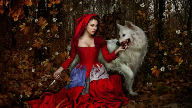 Red Riding Hood and Wolf download