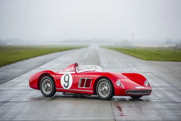 Skoda 1100 OHC tipo 968 rossa di Škoda Auto 4K sfondo