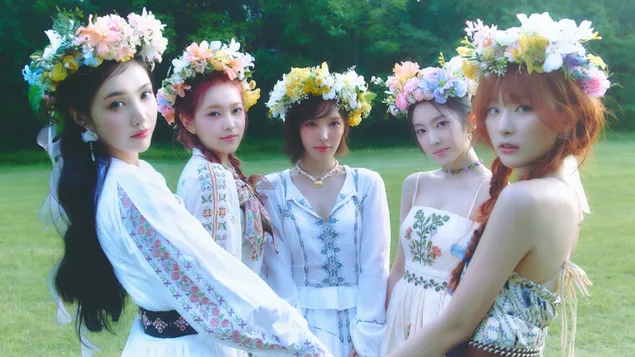 red velvet alle lede in 'cosmic' album (teaser) shoot aflaai