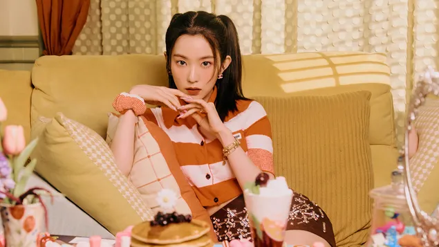 Die entzückende 'Irene' von Red Velvet in 'Queendom' MV Shoot herunterladen