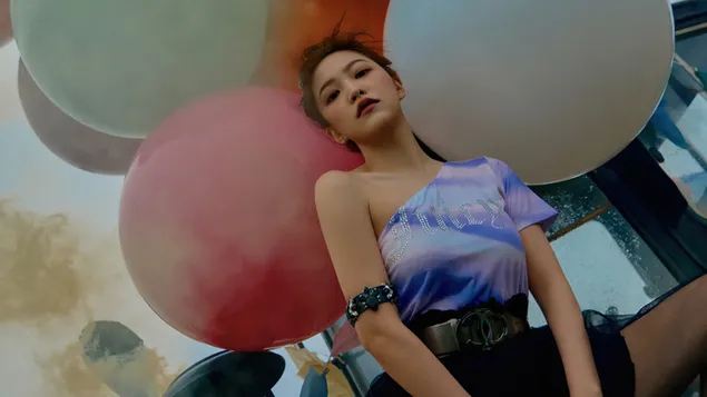 레드벨벳의 사랑스러운 '예리' | '퀸덤' 뮤직비디오 촬영 현장 4K 배경화면