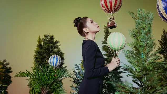 red velvet's adorable 'yeri' - 'queendom' mv shoot aflaai