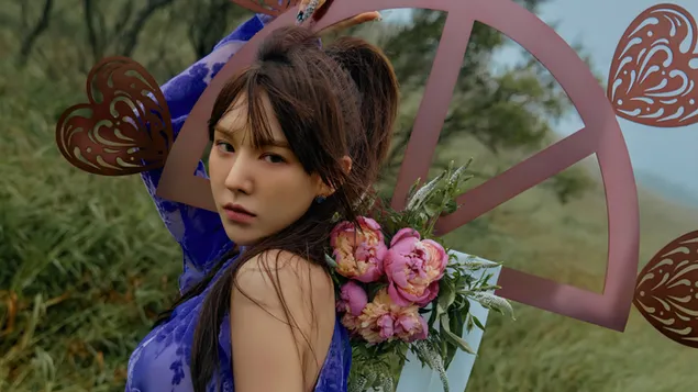 레드벨벳의 귀여운 '웬디' '퀸덤' 뮤직비디오 촬영 현장 4K 배경화면