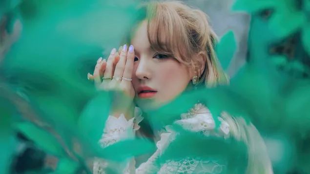 'Wendy' Red Velvet yang Cantik dalam MV 'Like Water' [2021] Penggambaran 4K kertas dinding