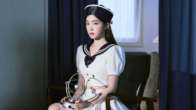 Red Velvet 的艾琳 | 《宇宙》專輯（神秘飯店版）拍攝 4K 壁紙