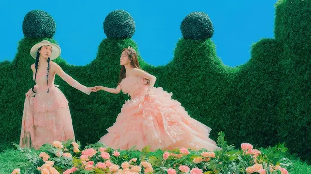 Irene with Yeri ของ Red Velvet ถ่ายเอ็มวี 'Feel My Rhythm' 4K วอลเปเปอร์