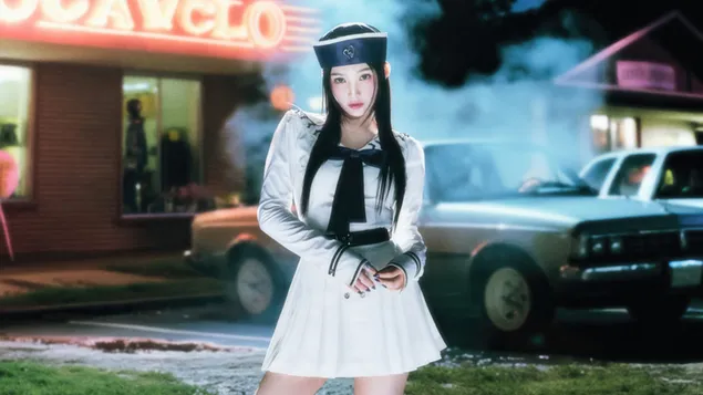 red velvet's joy | 'cosmic' album (mysterious hotel - landing ver.) shoot aflaai