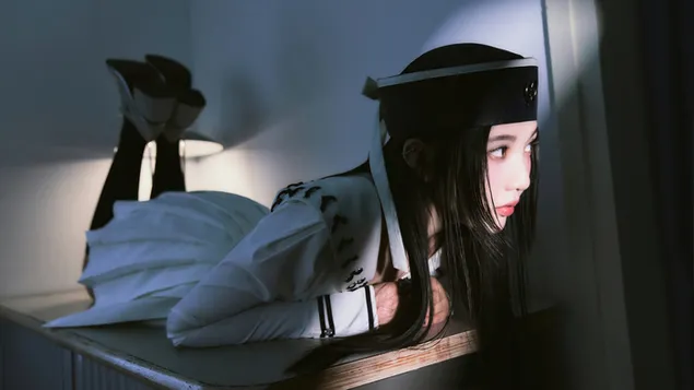 red velvet's joy - 'cosmic' album (mysterious hotel ver.) shoot aflaai