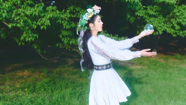 red velvet's joy in 'cosmic' album (teaser) shoot aflaai