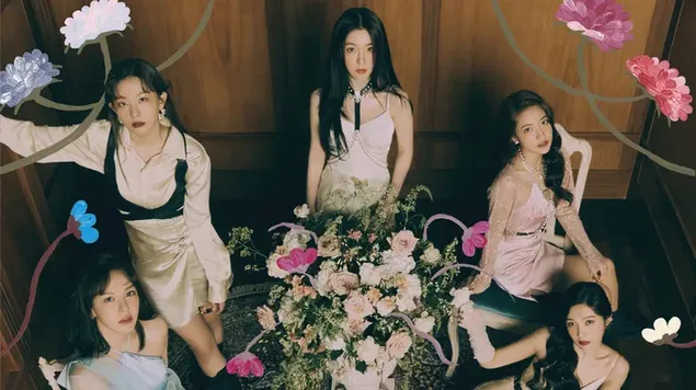 สมาชิกของ Red Velvet - ถ่ายแบบอัลบั้ม 'Bloom' 4K วอลเปเปอร์
