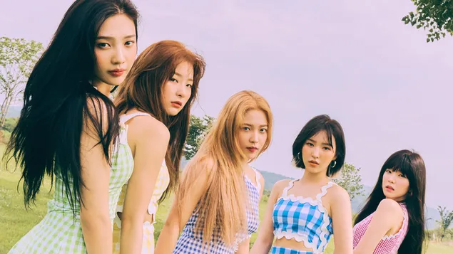 레드벨벳 멤버들 'The ReVe Festival: Day 2' 뮤직비디오 촬영 현장 4K 배경화면