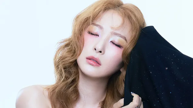 red velvetin seulgi cosmic-albumissa (midnight sun ver.) shoot lataa