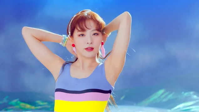 레드벨벳 슬기 '음파음파' 뮤직비디오 촬영 현장 4K 배경화면