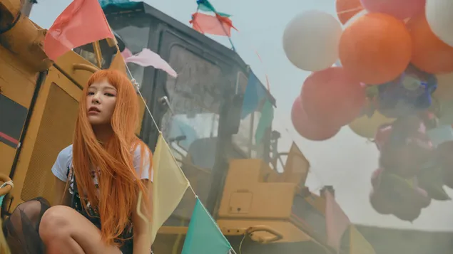 Red Velvet's Seulgi – 'Queendom' MV fotózás 4K háttérkép