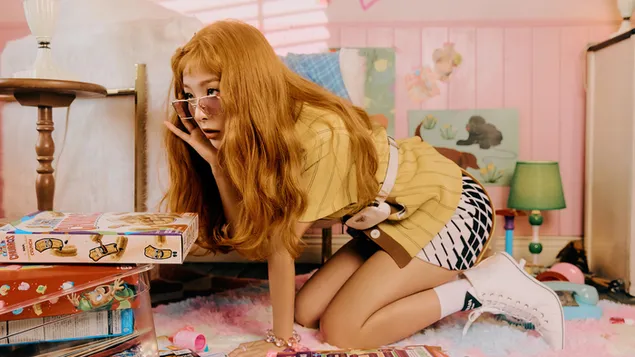 Red Velvet's Seulgi | 'Queendom' MV Shoot 4K háttérkép