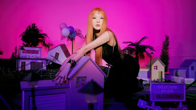 red velvet's seulgi: 'queendom' mv shoot aflaai