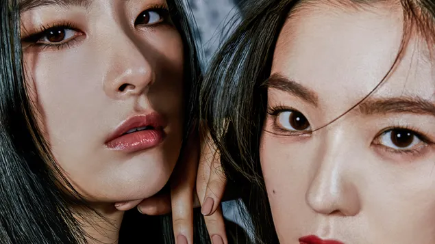 Red Velvet's Seulgi med Irene i 'Monster' M/V Photoshoot (2020) 4K bakgrunn