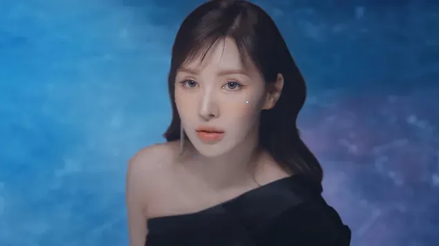 레드벨벳 '웬디' in 블랙 드레스 | 'Feel My Rhythm' 뮤직비디오 촬영 4K 배경화면