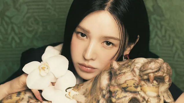 تصوير ويندي من Red Velvet في ألبوم Chill Kill 4K خلفية