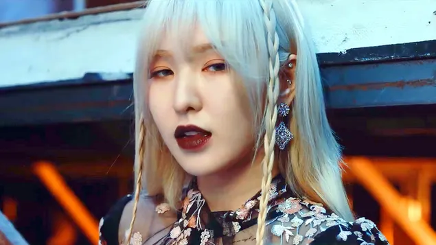 Páipéar balla Wendy Red Velvet i 'Psycho' M/V4K