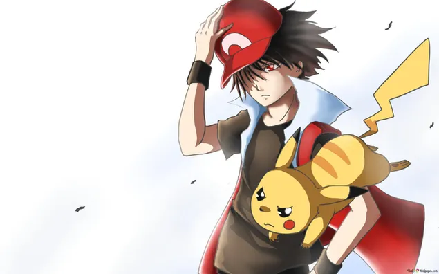Pokémon Red And Blue Pokémon GO PNG Clipart Anime Art Character  Costume Fan Art Free PNG