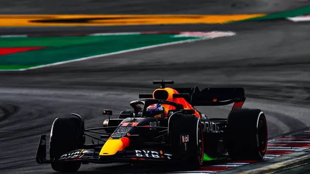 Redbull Racing RB18 Formula 1 2022 피스트의 신차 sergio perez 4K 배경화면