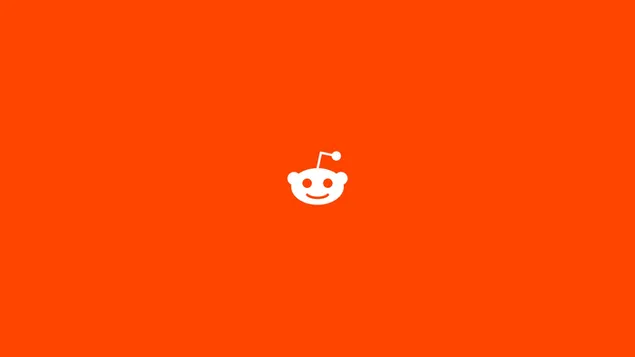 Orangefarbenes Reddit-Logo