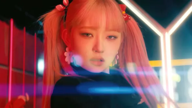 來自 IVE（Kpop 樂隊）的 Rei - Kitsch M/V Shoot 4K 壁紙