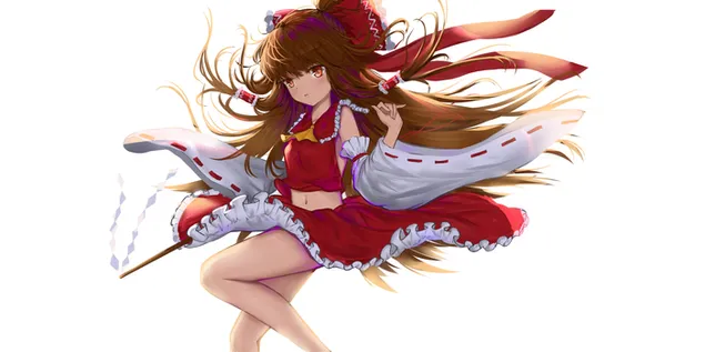 Reimu Hakurei - Touhou 6K sfondo