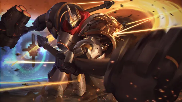 萊因哈特 - 守望先鋒（電子遊戲） 4K 壁紙