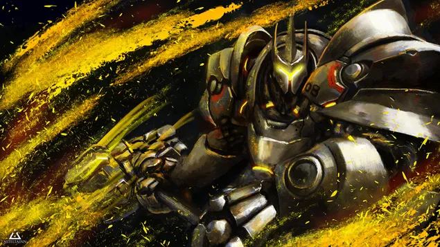 莱因哈特 - 守望先锋 [电子游戏] 4K 壁纸