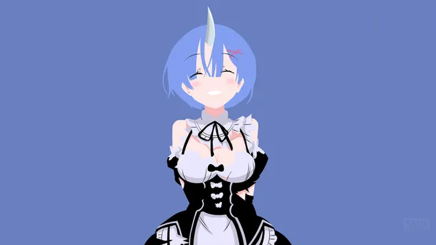 Rem - ReZero kara Hajimeru Isekai Seikatsu 4K wallpaper